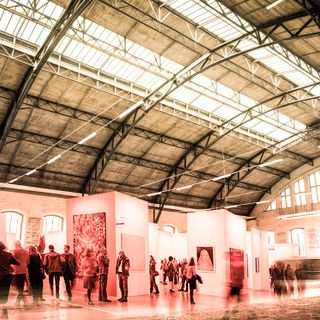 Una grafica per mostrare la trasformazione in spazio espositivo della Caprilli