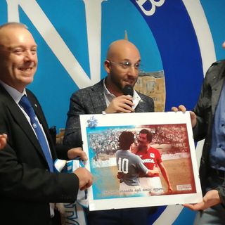 L'ospite d'onore Giovanni Francini al centro L'ospite d'onore Giovanni Francini al centro