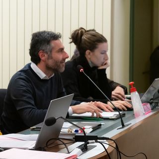 Carignano tra i banchi della Giunta (foto Christian Bosio)