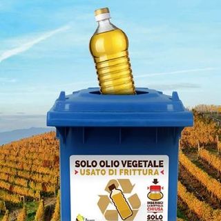 Negli ecopunti del Pinerolese arrivano i contenitori per gli oli vegetali esausti
