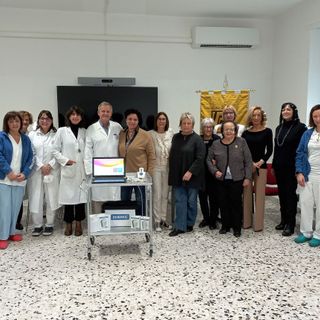La consegna di stamattina a Pinerolo