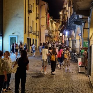 A spasso per Pinerolo durante la Festa della musica di sabato scorso