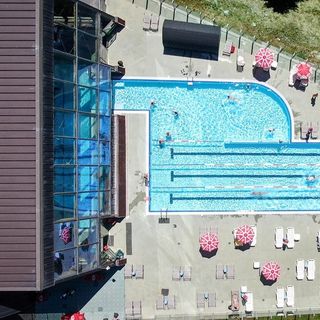 La piscina di Sestriere