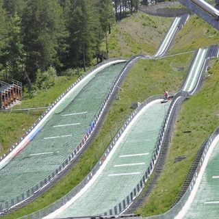 ‘trampolini scuola’  a Pragelato