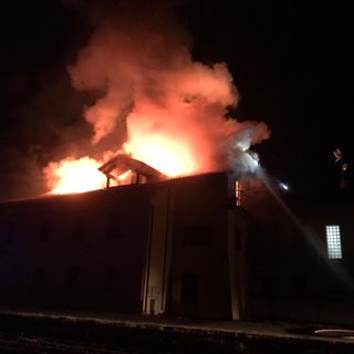 L'incendio della notte del 2 marzo a Scalenghe L'incendio della notte del 2 marzo a Scalenghe