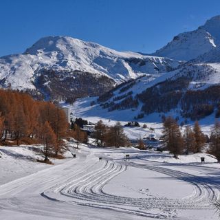 Uno scorcio del Centro di sci di fondo di Monterotta a Sestriere