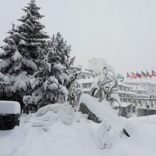 Sestriere innevata