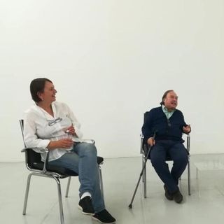 Antonio Tucci Russo con la moglie Elisabetta Di Grazia