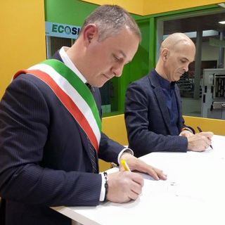 Il sindaco Andrea Ferretti