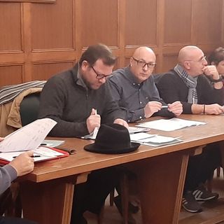 Da sinistra Raviola, Di Pietro e De Simone