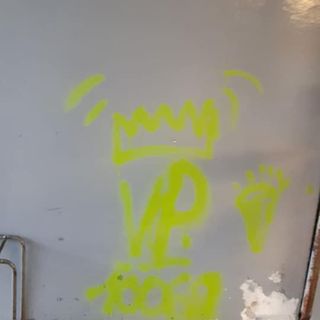 Scritte sui muri Villar Perosa gennaio 2021