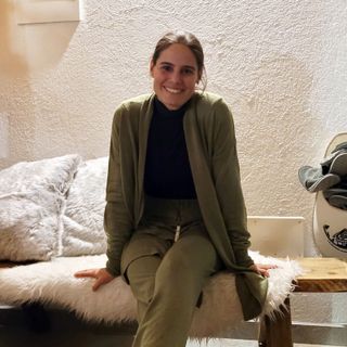 Laura Viglione nel suo B&amp;B di Prali