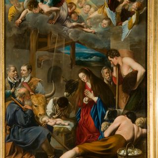 Intesa Sanpaolo da oggi espone al grattacielo di Torino l’“Adorazione dei Pastori&quot; di Maìno dall'Hermitage di San Pietroburgo