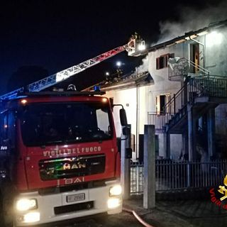 intervento dei vigili del fuoco