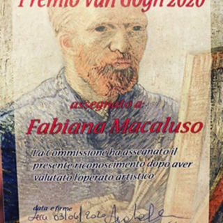 Premio Van Gogh 2020: premiata la torinese Fabiana Macaluso