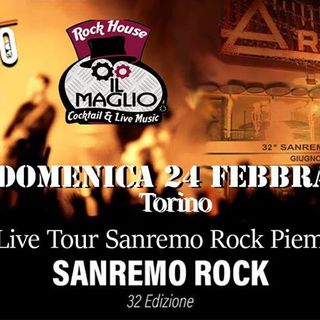 Domenica a Torino la seconda tappa delle selezioni piemontesi del 32° Sanremo Rock