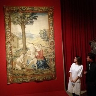 L'arazzo di Raffaello dal Santuario di Loreto al Centro Conservazione e Restauro di Venaria