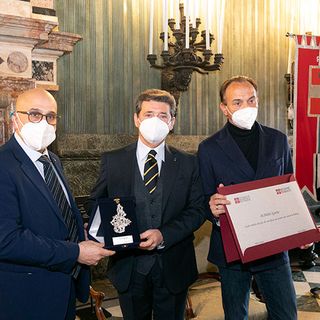 Al Milite Ignoto il Sigillo della Regione Piemonte