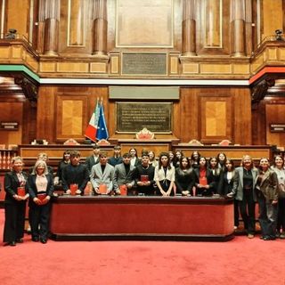 Gli studenti di Nichelino in visita al Senato