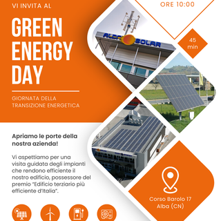 Albasolar apre le porte al pubblico per il Green Energy Day – 12 aprile 2025