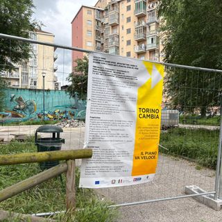 Il giardino di via Ponzio 34, quartiere Pozzo Strada