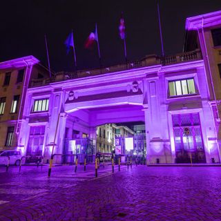 La facciata delle Molinette si colorerà di viola, così come la Mole Antonelliana