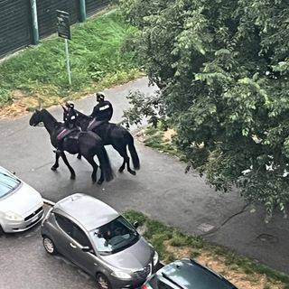 Giardini Maiocco, anche la polizia a cavallo per contrastare lo spaccio