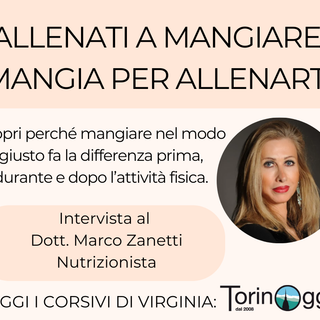 Allenati a mangiare, mangia per allenarti