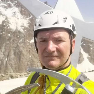 Enrico Bolla, vittima dell'incidente in montagna verificatosi nel pomeriggio di oggi alla Rocca Castello