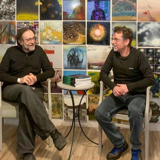 Da sinistra Patrizio Righero e Jean Paul Charles