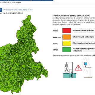 Bardonecchia è l'unica zona rossa del PIemonte al momento