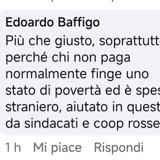 "Chi non paga normalmente finge di essere povero ed è straniero, aiutato dai sindacati". Bufera politica sul leghista Baffigo