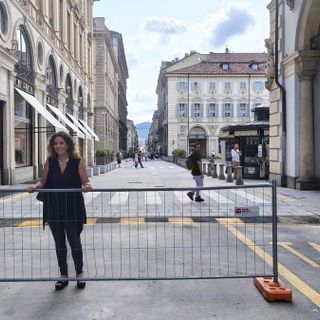 Piazza San Carlo riapre alle auto: ecco l'assessore Chiara Foglietta