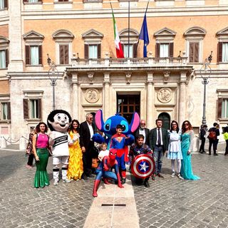 Principesse e supereroi portano a Roma la loro missione per i piccoli pazienti