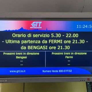 Problemi alla metropolitana nella mattinata di oggi