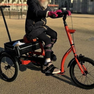 Ritrovata la bici sottratta a Olly, bambina di otto anni con problemi motori