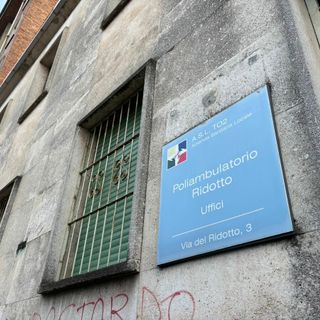 Una immagine del poliambulatorio di via del Ridotto