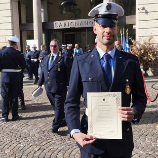 Il vigile Davide Neri