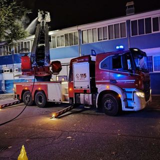 L'incendio si è sviluppato in strada del Francese
