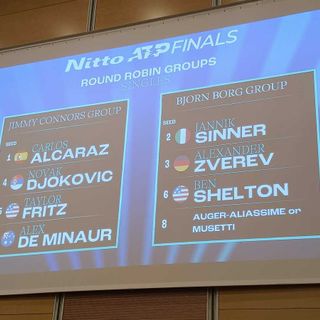 Atp Finals: sorteggiati i gironi dell'edizione 2025 Atp Finals: sorteggiati i gironi dell'edizione 2025