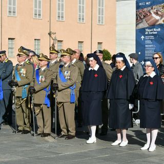 Presente in Piazza Castello anche il Corpo Militare della Croce Rossa Italiana