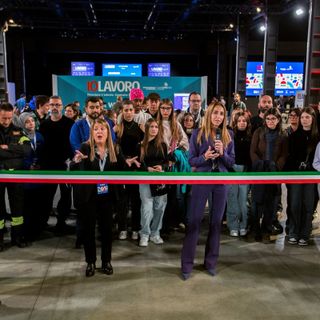 Inaugurazione per Io Lavoro alle Ogr