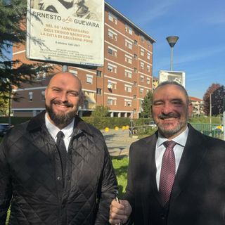 L'assessore Maurizio Marrone e il presidente di Atc Maurizio Pedrini