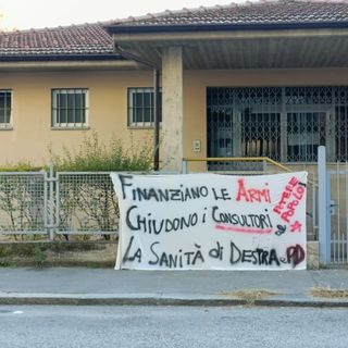 L'ultima protesta in via Bellono