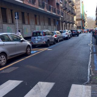 Lavori per le strade di  Vanchiglia