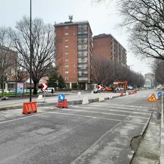 Lavori in strada Altessano