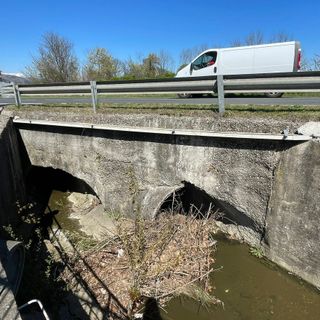 Strada Provinciale 177, focus sul rio a Caselette