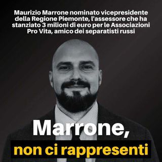 Calenda attacca Marrone: "Un filo putiniano vice di Cirio"