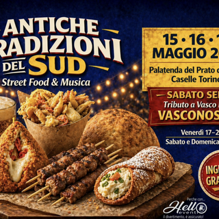 Caselle Torinese vi aspetta con lo Street food e la Musica di “Antiche Tradizioni del Sud”