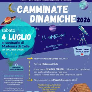La locandina dell'iniziativa La locandina dell'iniziativa